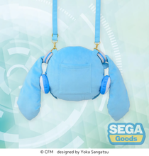 Load image into Gallery viewer, PRE-ORDER SEGA Vocaloid Hatsune Miku "Snow Miku" fuwa petit Face Shoulder Bag