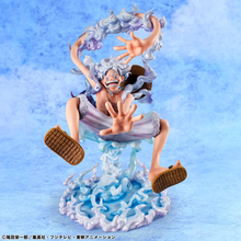 Load image into Gallery viewer, PRE-ORDER MegaHouse ONE PIECE Portrait Of Pirates "Evolutionary History" Monkey D. Luffy (Gear 5) Figure