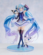 Load image into Gallery viewer, PRE-ORDER Good Smile Company Hatsune Miku Snow Miku x Kuromi 1/7 scale figure