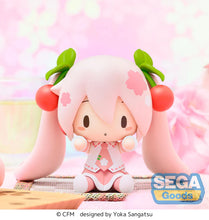 Load image into Gallery viewer, PRE-ORDER SEGA Vocaloid Hatsune Miku - Sakura Miku fuwa petit chibi figure