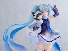 Load image into Gallery viewer, PRE-ORDER Good Smile Company Hatsune Miku Snow Miku x Kuromi 1/7 scale figure