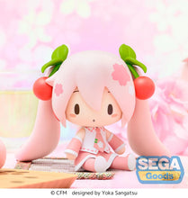 Load image into Gallery viewer, PRE-ORDER SEGA Vocaloid Hatsune Miku - Sakura Miku fuwa petit chibi figure