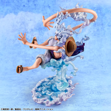 Load image into Gallery viewer, PRE-ORDER MegaHouse ONE PIECE Portrait Of Pirates "Evolutionary History" Monkey D. Luffy (Gear 5) Figure