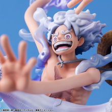 Load image into Gallery viewer, PRE-ORDER MegaHouse ONE PIECE Portrait Of Pirates "Evolutionary History" Monkey D. Luffy (Gear 5) Figure