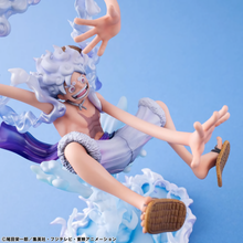 Load image into Gallery viewer, PRE-ORDER MegaHouse ONE PIECE Portrait Of Pirates "Evolutionary History" Monkey D. Luffy (Gear 5) Figure