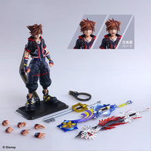 Load image into Gallery viewer, Square Enix Kingdom Hearts III Sora V2 Play Arts Kai Action Figure Deluxe Version