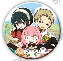 Load image into Gallery viewer, Kadokawa Spy x Family Forger Family Character Large Badge Collection