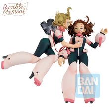 Load image into Gallery viewer, Bandai My Hero Academia Ochaco Uraraka vs Himiko Toga -On Top of Happiness- Ichibansho Revible Moment Figure