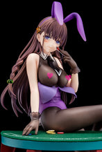 Load image into Gallery viewer, Hakoiri-musume inc. The Demon Sword Master of Excalibur Academy Elfine Phillet wearing flower’s purple Bunny Costume with Nip Slip Gimmick System 1/6 Scale Adult Figure