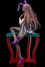 Load image into Gallery viewer, Hakoiri-musume inc. The Demon Sword Master of Excalibur Academy Elfine Phillet wearing flower’s purple Bunny Costume with Nip Slip Gimmick System 1/6 Scale Adult Figure