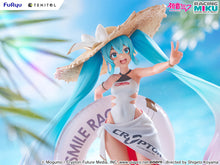Load image into Gallery viewer, FuRyu TENITOL Hatsune Miku GT Project Racing Miku 2024 Tropical Ver. non-scaled Figure