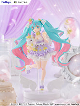 Load image into Gallery viewer, FuRyu TENITOL Hatsune Miku Yumekawa Princess Lavender ver. non-scale figure