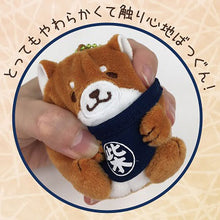 Load image into Gallery viewer, SK-Japan Chuuken Mochi Shiba (Okaka) Mocchiri Plush Keychain
