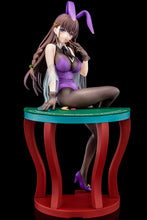 Load image into Gallery viewer, Hakoiri-musume inc. The Demon Sword Master of Excalibur Academy Elfine Phillet wearing flower’s purple Bunny Costume with Nip Slip Gimmick System 1/6 Scale Adult Figure