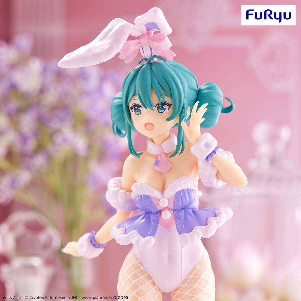 FuRyu BiCute Bunnies Hatsune Miku Rabbit- Lavender Version prize