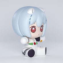 Load image into Gallery viewer, Good Smile Company Huggy Good Smile Evangelion Rei Ayanami Plugsuit ver chibi figure + magnet