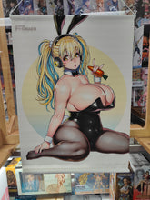 Load image into Gallery viewer, Nitroplus SoniComi Super Pochaco B2 size Tapestry Bunny Girl Version