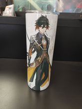 Load image into Gallery viewer, Genshin Impact Liyue Consultant Zhongli 20oz Stainless Steel Tumbler