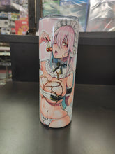 Load image into Gallery viewer, Super Sonico 20oz Stainless steel tumbler Valentine Sexy Patissiere version