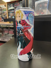 Load image into Gallery viewer, FullMetal Alchemist Edward Elric 20oz Stainless steel tumbler