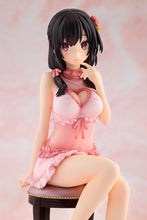 Load image into Gallery viewer, KADOKAWA KONOSUBA Yunyun Light Novel Negligee Ver. Special Set Figure