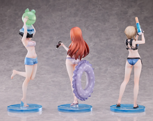 Load image into Gallery viewer, Solarain STEINS;GATE Kurisu Makise & Mayuri Shiina & Suzuha Amane: Swimsuit Ver. 1/7 scale figure set BONUS