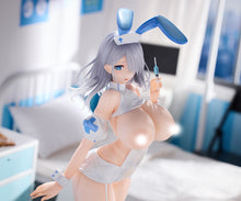 Load image into Gallery viewer, Pink Cat Mataro's Original Illustration Blue Nurse Bunny 1/6 scale adult figure
