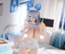 Load image into Gallery viewer, Pink Cat Mataro's Original Illustration Blue Nurse Bunny 1/6 scale adult figure
