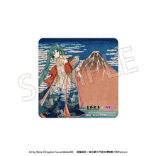 Load image into Gallery viewer, Presence Hokusai Katsushika x Hatsune Miku Thirty-six Views of Mount Fuji Fine Wind, Clear Morning Car Magnet