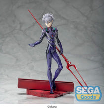 Load image into Gallery viewer, SEGA EVANGELION: 3.0+1.0 Thrice Upon a Time Kaworu Nagisa x Spear of Longinus Luminasta prize figure
