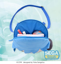 Load image into Gallery viewer, SEGA Vocaloid Kaito fuwa petit M Face Shoulder Bag