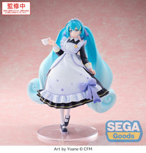 Load image into Gallery viewer, SEGA Vocaloid Hatsune Miku Classical Maid Luminasta prize figure