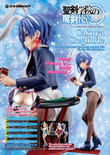Load image into Gallery viewer, Hakoiri-musume inc. The Demon Sword Master of Excalibur Academy Sakuya Sieglinde wearing lapis lazuli blue Bunny Costume with Nip Slip Gimmick System 1/6 Scale Adult Figure