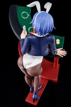 Load image into Gallery viewer, Hakoiri-musume inc. The Demon Sword Master of Excalibur Academy Sakuya Sieglinde wearing lapis lazuli blue Bunny Costume with Nip Slip Gimmick System 1/6 Scale Adult Figure