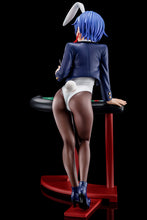 Load image into Gallery viewer, Hakoiri-musume inc. The Demon Sword Master of Excalibur Academy Sakuya Sieglinde wearing lapis lazuli blue Bunny Costume with Nip Slip Gimmick System 1/6 Scale Adult Figure