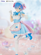 Load image into Gallery viewer, FuRyu TENITOL Re:Zero Yumekawa Maid Rem & Ram Set non-scale figure set Bonus