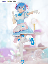 Load image into Gallery viewer, FuRyu TENITOL Re:Zero Yumekawa Maid Rem & Ram Set non-scale figure set Bonus