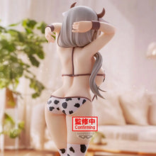 Load image into Gallery viewer, Banpresto Uzaki-chan Wants to Hang Out! Tsuki Uzaki Cow Print Swimsuit ver. Glitter & Glamours Prize Figure