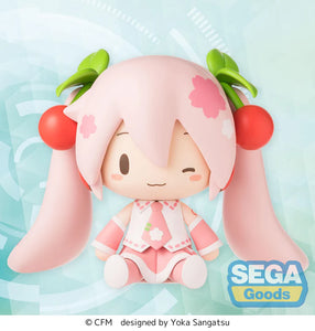 SEGA Vocaloid Hatsune Miku - Sakura Miku fuwa petit chibi figure