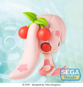 SEGA Vocaloid Hatsune Miku - Sakura Miku fuwa petit chibi figure