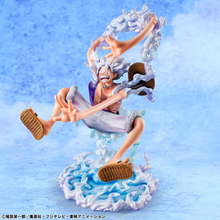Load image into Gallery viewer, PRE-ORDER MegaHouse ONE PIECE Portrait Of Pirates "Evolutionary History" Monkey D. Luffy (Gear 5) Figure
