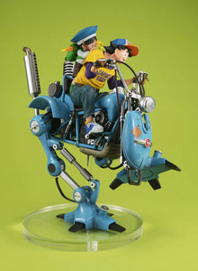 MegaHouse Dragon Ball Z Son Goku & Son Gohan & Robot with two legs Desktop Real McCoy EX Non-scale figure (Repeat)