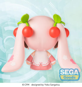 SEGA Vocaloid Hatsune Miku - Sakura Miku fuwa petit chibi figure