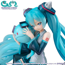 Load image into Gallery viewer, MegaHouse Mobile Suit Gundam 45th Anniversary X Hatsune Miku - Hatsune Miku X 00 Gundam Lucrea 1/7 scale figure
