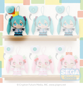 SEGA Vocaloid Hatsune Miku Miku Moipon plush mascot keychain / charm