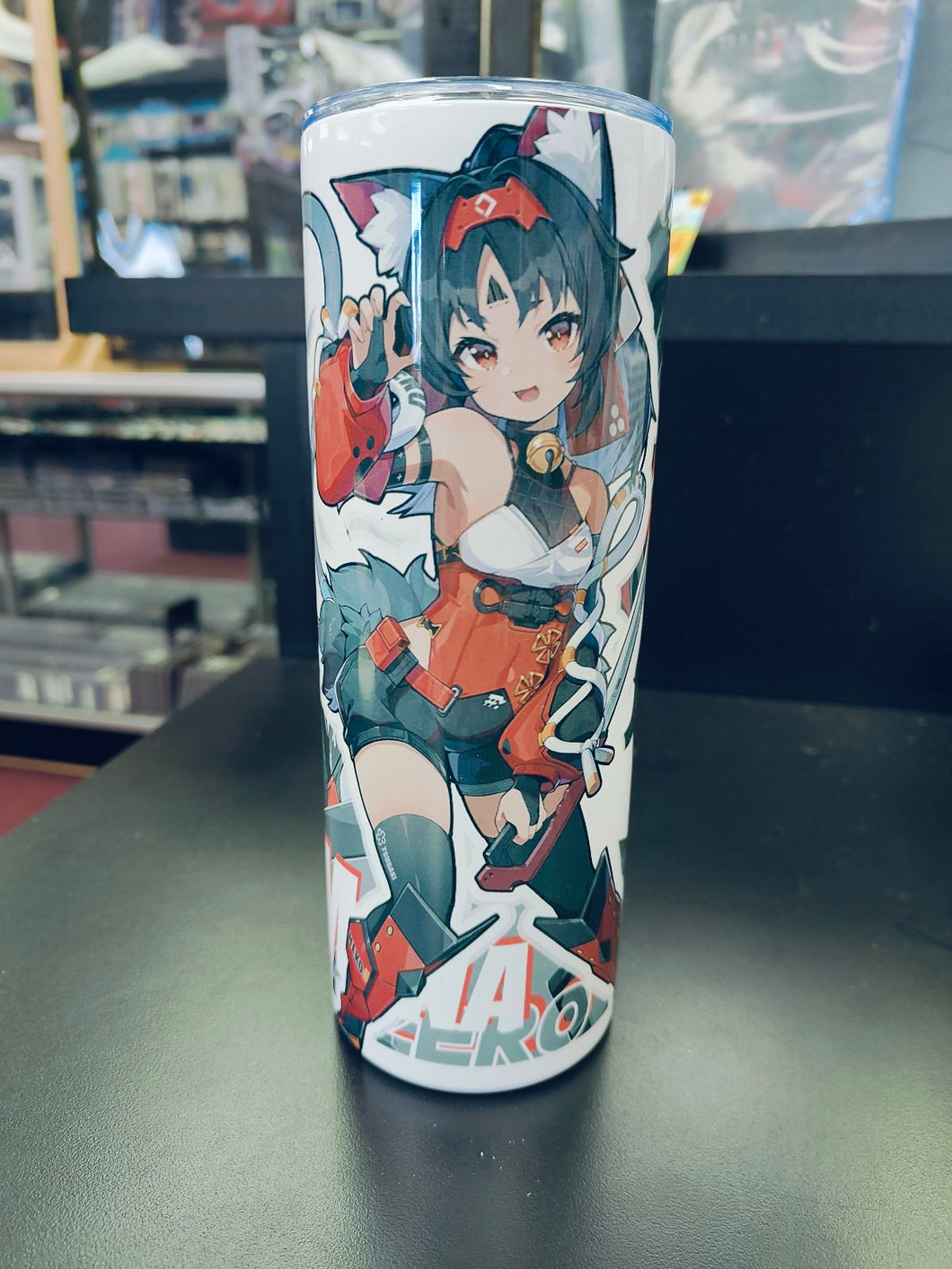Zenless Zone Zero Cunning Hares Nekomata 20oz Stainless Steel Tumbler
