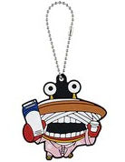 Load image into Gallery viewer, Bandai Dandadan Kuji - Into The Cursed House! - Funny Face Rubber Charm Keychain
