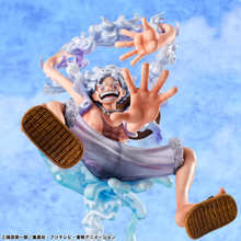 Load image into Gallery viewer, PRE-ORDER MegaHouse ONE PIECE Portrait Of Pirates "Evolutionary History" Monkey D. Luffy (Gear 5) Figure
