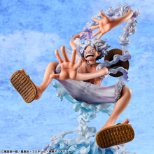Load image into Gallery viewer, PRE-ORDER MegaHouse ONE PIECE Portrait Of Pirates "Evolutionary History" Monkey D. Luffy (Gear 5) Figure
