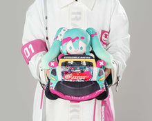Load image into Gallery viewer, PRE-ORDER Good Smile Moment Vocaloid GT Project Hatsune Miku: Racing Ver. 2025 Plushie Set
